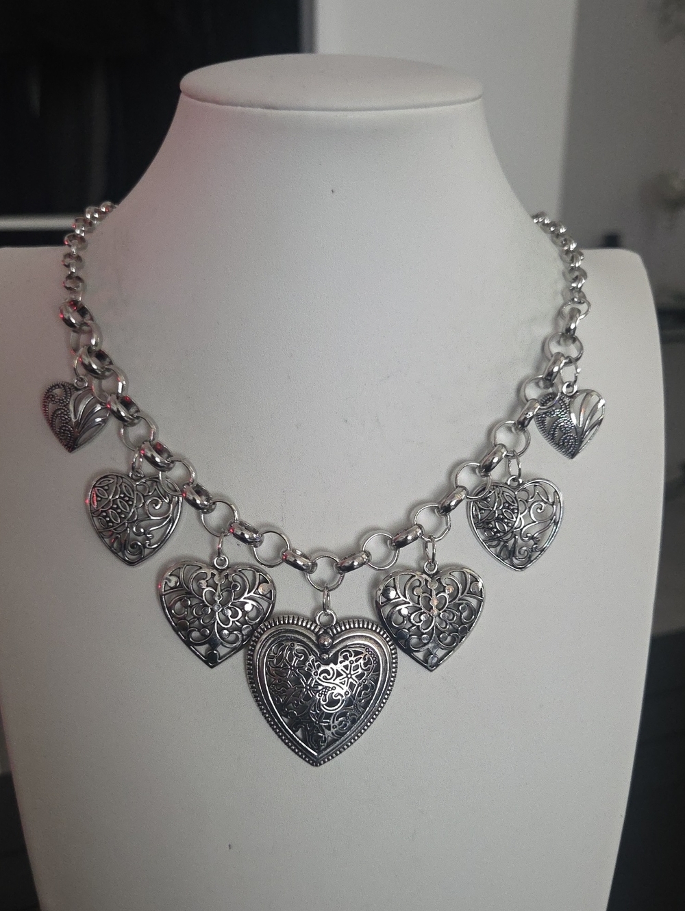 Paparazzi Love Lockets Silver Necklace NWT